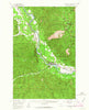 Thompson Falls Montana Historical topographic map, 1:62500 scale, 15 X 15 Minute, Year 1957