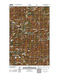 Thompson Pass Montana Historical topographic map, 1:24000 scale, 7.5 X 7.5 Minute, Year 2011