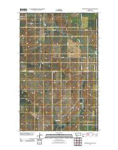 Thornwood Ranch Montana Historical topographic map, 1:24000 scale, 7.5 X 7.5 Minute, Year 2011