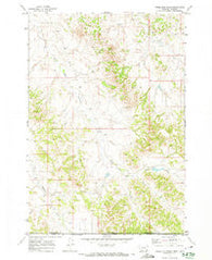 Three Bar Ranch Montana Historical topographic map, 1:24000 scale, 7.5 X 7.5 Minute, Year 1970