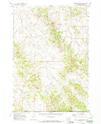 Three Bar Ranch Montana Historical topographic map, 1:24000 scale, 7.5 X 7.5 Minute, Year 1970