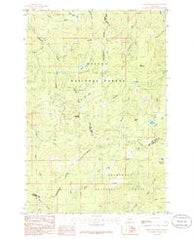 Three Brothers Montana Historical topographic map, 1:24000 scale, 7.5 X 7.5 Minute, Year 1985