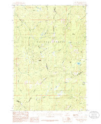 Three Brothers Montana Historical topographic map, 1:24000 scale, 7.5 X 7.5 Minute, Year 1985