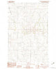 Three Buttes Creek West Montana Historical topographic map, 1:24000 scale, 7.5 X 7.5 Minute, Year 1983