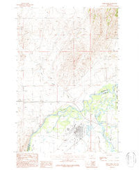 Three Forks Montana Historical topographic map, 1:24000 scale, 7.5 X 7.5 Minute, Year 1987