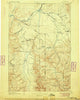 Three Forks Montana Historical topographic map, 1:250000 scale, 1 X 1 Degree, Year 1895