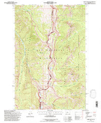 Three Sisters Montana Historical topographic map, 1:24000 scale, 7.5 X 7.5 Minute, Year 1995