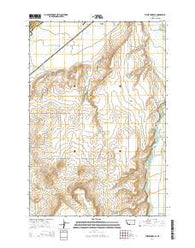 Three Forks SE Montana Current topographic map, 1:24000 scale, 7.5 X 7.5 Minute, Year 2014