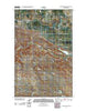 Threemile Reservoir Montana Historical topographic map, 1:24000 scale, 7.5 X 7.5 Minute, Year 2011