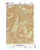 Thunder Mountain Montana Current topographic map, 1:24000 scale, 7.5 X 7.5 Minute, Year 2014