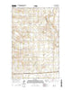 Tiber Montana Current topographic map, 1:24000 scale, 7.5 X 7.5 Minute, Year 2014