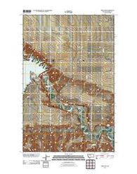 Tiber Dam Montana Historical topographic map, 1:24000 scale, 7.5 X 7.5 Minute, Year 2011