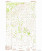 Tiger Butte Montana Historical topographic map, 1:24000 scale, 7.5 X 7.5 Minute, Year 1984