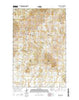 Tiger Butte Montana Current topographic map, 1:24000 scale, 7.5 X 7.5 Minute, Year 2014