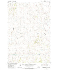 Timber Buttes South Montana Historical topographic map, 1:24000 scale, 7.5 X 7.5 Minute, Year 1979