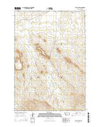 Tip Top Butte Montana Current topographic map, 1:24000 scale, 7.5 X 7.5 Minute, Year 2014