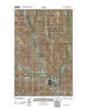 Todd Lakes SE Montana Historical topographic map, 1:24000 scale, 7.5 X 7.5 Minute, Year 2011