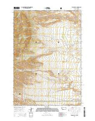 Tolman Flat Montana Current topographic map, 1:24000 scale, 7.5 X 7.5 Minute, Year 2014