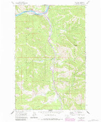 Tony Peak Montana Historical topographic map, 1:24000 scale, 7.5 X 7.5 Minute, Year 1963