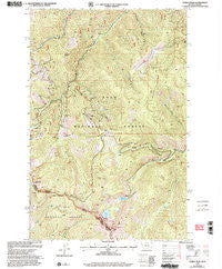 Torino Peak Montana Historical topographic map, 1:24000 scale, 7.5 X 7.5 Minute, Year 1999