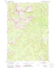 Torrey Mountain Montana Historical topographic map, 1:24000 scale, 7.5 X 7.5 Minute, Year 1952