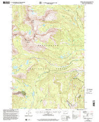 Torrey Mountain Montana Historical topographic map, 1:24000 scale, 7.5 X 7.5 Minute, Year 1997