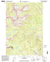 Torrey Mountain Montana Historical topographic map, 1:24000 scale, 7.5 X 7.5 Minute, Year 1997