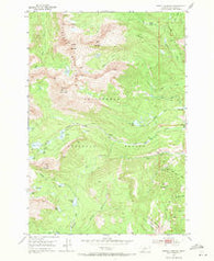 Torrey Mountain Montana Historical topographic map, 1:24000 scale, 7.5 X 7.5 Minute, Year 1952