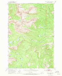 Torrey Mountain Montana Historical topographic map, 1:24000 scale, 7.5 X 7.5 Minute, Year 1952
