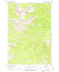 Torrey Mountain Montana Historical topographic map, 1:24000 scale, 7.5 X 7.5 Minute, Year 1952