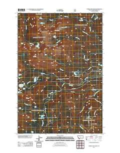 Torrey Mountain Montana Historical topographic map, 1:24000 scale, 7.5 X 7.5 Minute, Year 2011