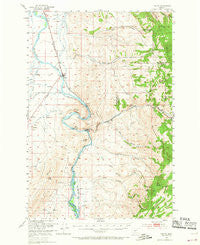 Toston Montana Historical topographic map, 1:62500 scale, 15 X 15 Minute, Year 1949