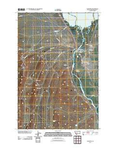 Townsend Montana Historical topographic map, 1:24000 scale, 7.5 X 7.5 Minute, Year 2011