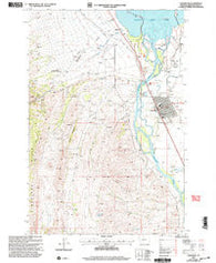 Townsend Montana Historical topographic map, 1:24000 scale, 7.5 X 7.5 Minute, Year 2001