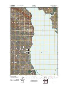 Townsend NE Montana Historical topographic map, 1:24000 scale, 7.5 X 7.5 Minute, Year 2011