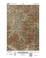 Trail Creek School Montana Historical topographic map, 1:24000 scale, 7.5 X 7.5 Minute, Year 2011