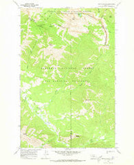 Trap Mountain Montana Historical topographic map, 1:24000 scale, 7.5 X 7.5 Minute, Year 1970