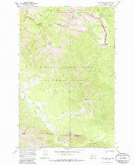 Trap Mountain Montana Historical topographic map, 1:24000 scale, 7.5 X 7.5 Minute, Year 1970