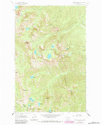 Treasure Mountain Montana Historical topographic map, 1:24000 scale, 7.5 X 7.5 Minute, Year 1963