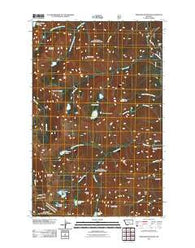 Treasure Mountain Montana Historical topographic map, 1:24000 scale, 7.5 X 7.5 Minute, Year 2011