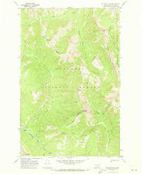 Trilobite Peak Montana Historical topographic map, 1:24000 scale, 7.5 X 7.5 Minute, Year 1970