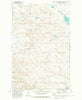 Triple Crossing Reservoir West Montana Historical topographic map, 1:24000 scale, 7.5 X 7.5 Minute, Year 1973