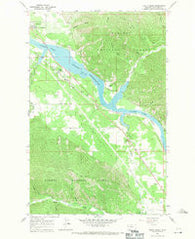 Trout Creek Montana Historical topographic map, 1:24000 scale, 7.5 X 7.5 Minute, Year 1966