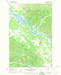 Trout Creek Montana Historical topographic map, 1:24000 scale, 7.5 X 7.5 Minute, Year 1966