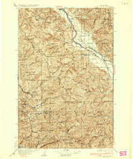 Trout Creek Montana Historical topographic map, 1:125000 scale, 30 X 30 Minute, Year 1936