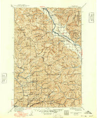 Trout Creek Montana Historical topographic map, 1:125000 scale, 30 X 30 Minute, Year 1935