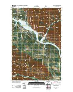 Trout Creek Montana Historical topographic map, 1:24000 scale, 7.5 X 7.5 Minute, Year 2011