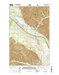 Trout Creek Montana Current topographic map, 1:24000 scale, 7.5 X 7.5 Minute, Year 2014