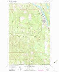 Troy Montana Historical topographic map, 1:24000 scale, 7.5 X 7.5 Minute, Year 1983
