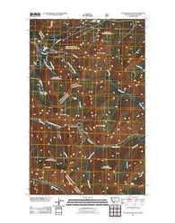 Tuchuck Mountain Montana Historical topographic map, 1:24000 scale, 7.5 X 7.5 Minute, Year 2011